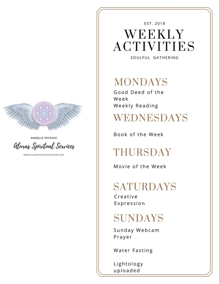 WeeklyActivities
